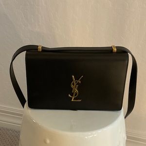 Saint Laurent Monogram Envelope Bag with Strap